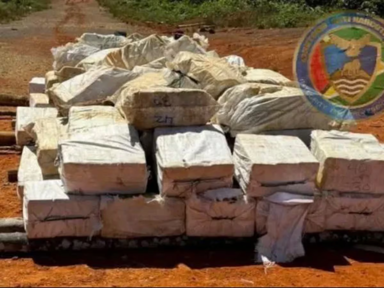 Incautan 4,4 toneladas de cocaína en frontera entre Guyana y Venezuela