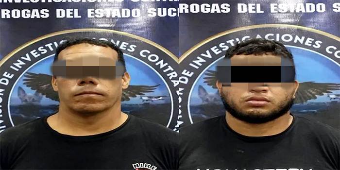 Atrapan en Sucre a 2 colombianos con 990 panelas de droga