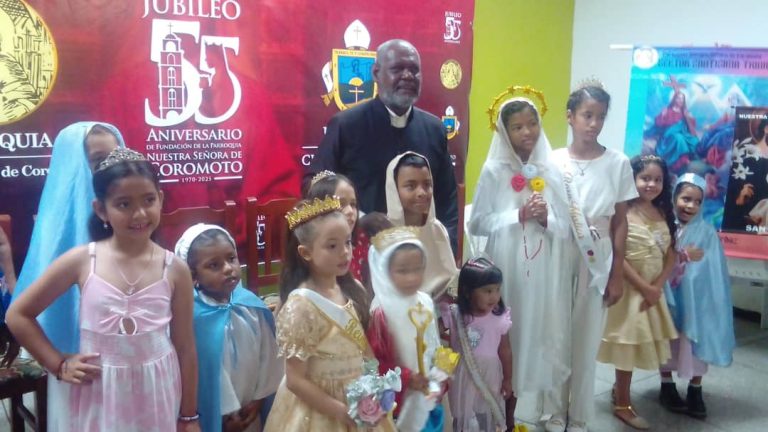Preparan fiestas patronales en honor a la Virgen de Coromoto