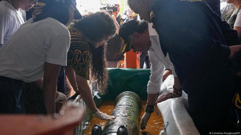 Colombia recupera primeros objetos del galeón San José