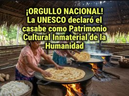 El casabe es patrimonio inmaterial de la humanidad