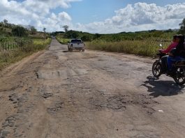 Claman por asfaltado en carretera hacia El Palmar