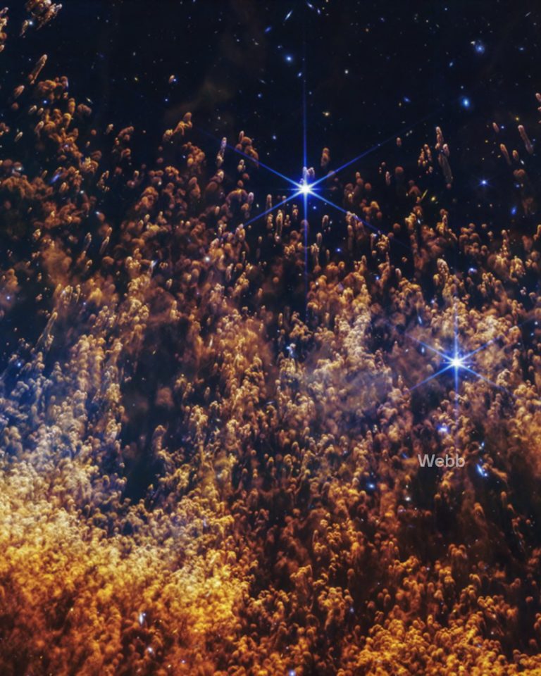 Así luce el enigmático «Ojo de Dios» visto por el James Webb