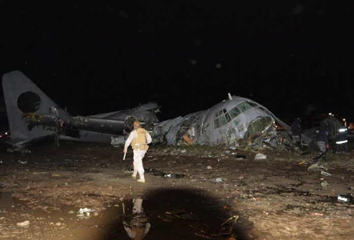 BOLIVIA-EL ALTO-AVION-ACCIDENTE