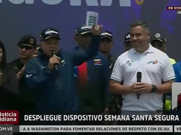 Ejecutivo nacional despliega operativo de seguridad en Semana Santa