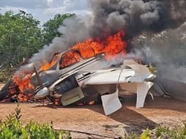 FANB inutiliza aeronave civil que ingresó en forma ilegal al país