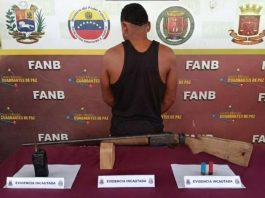 GNB detuvo a vigilante de la banda El Ciego